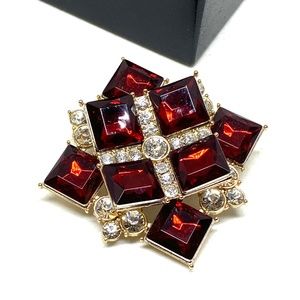 Large Avon Rhinestone Brooch - 2014 Collection